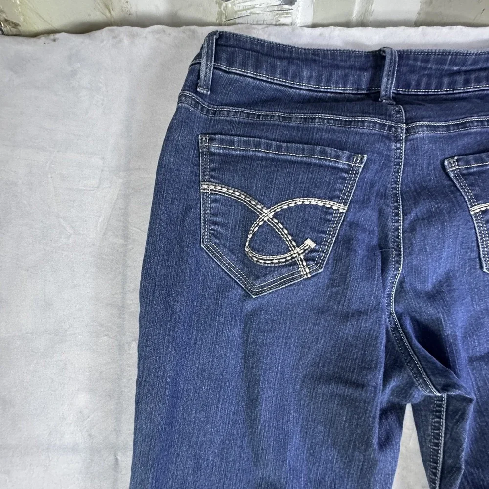 Riders By Lee Womens Skinny Jeans Blue Denim Y2K Modern Fit Stretch Size 8M